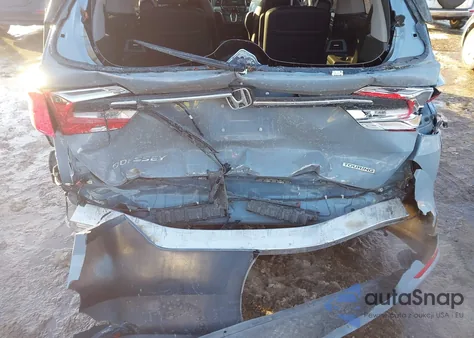 2024 Honda Odyssey Touring from USA, damaged, VIN 5FNRL6H88RB033774